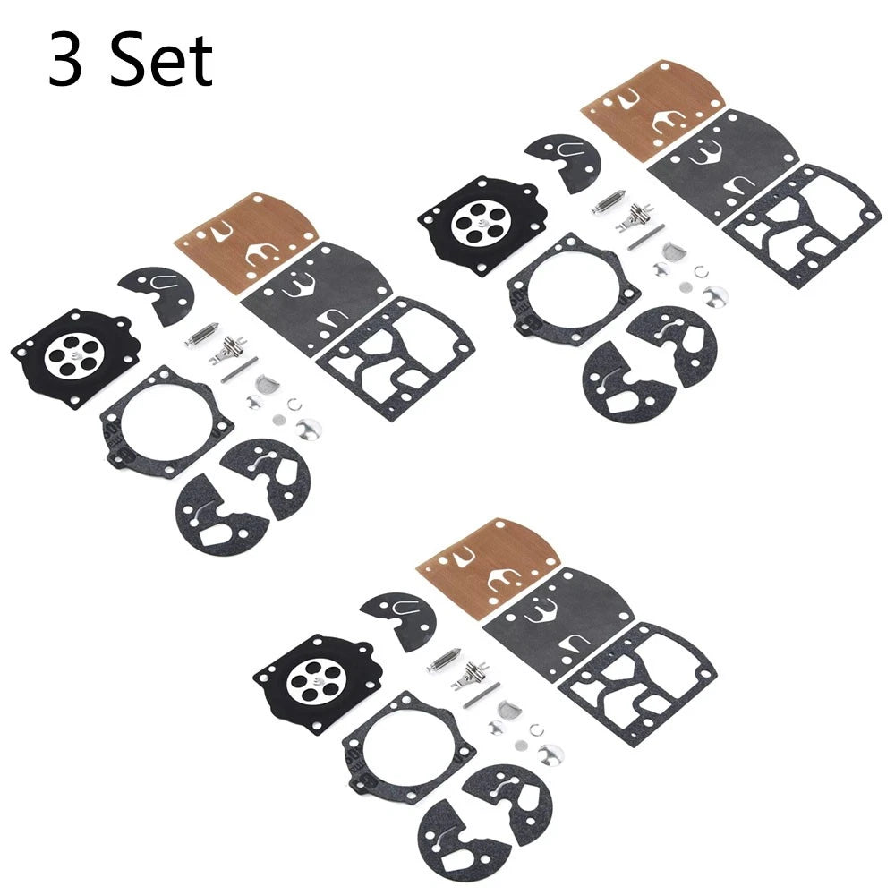 Set of 3 Carburetor Gasket Kit K10-WB for Homelite 650 750
