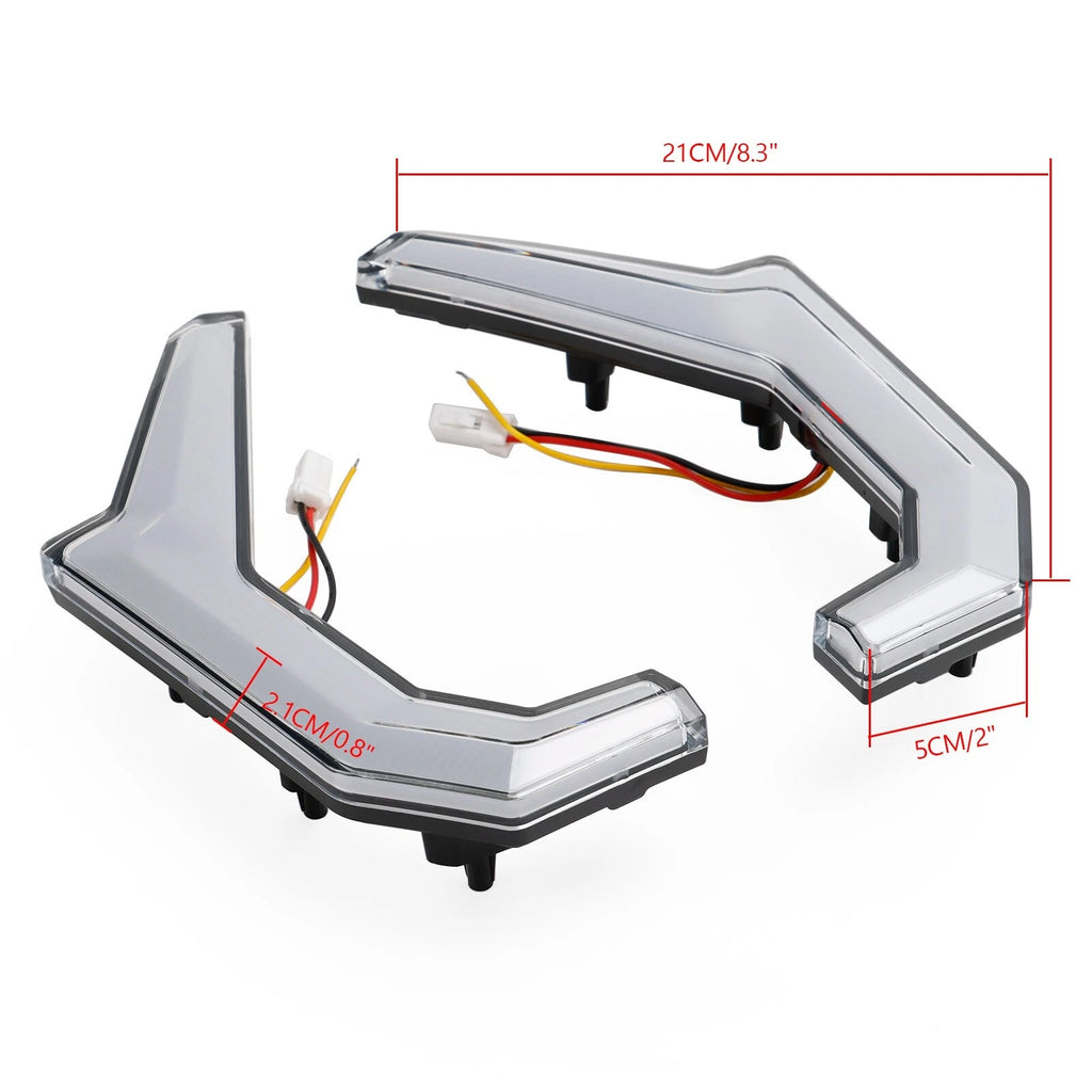 UTV Turn Signal Fang Accent Lights for Polaris RZR XP 4 1000/S 4 900 (2014–2020)
