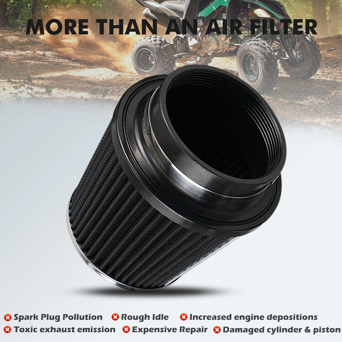 Airbox Filter Intake System for Yamaha Raptor 700R (2006–2023) #1S3-14411-00-00
