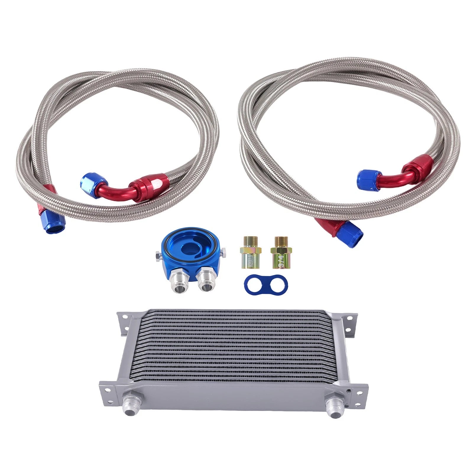 Engine Oil Cooling Kit 19 Row AN10 Universal Replacement
