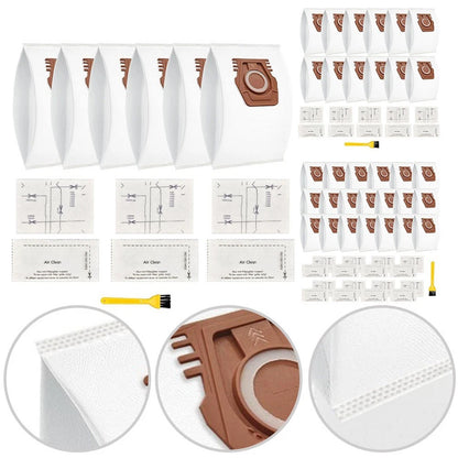 10 Pack Vacuum Bags for Miele TU Guard S1 Junior L1 AllFloor