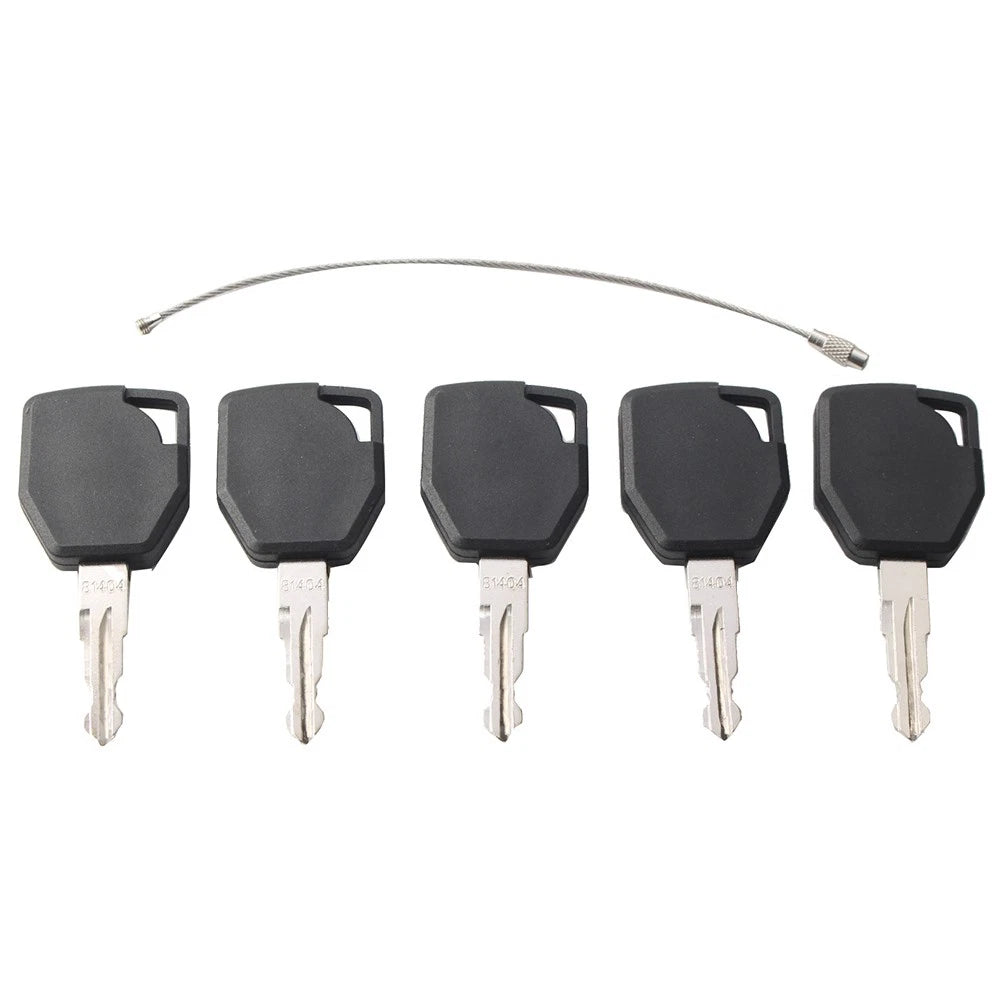 5PCS 81404 Keys For JCB Backhoe Heavy Equipment Ignition 760 820 860 880 970 980