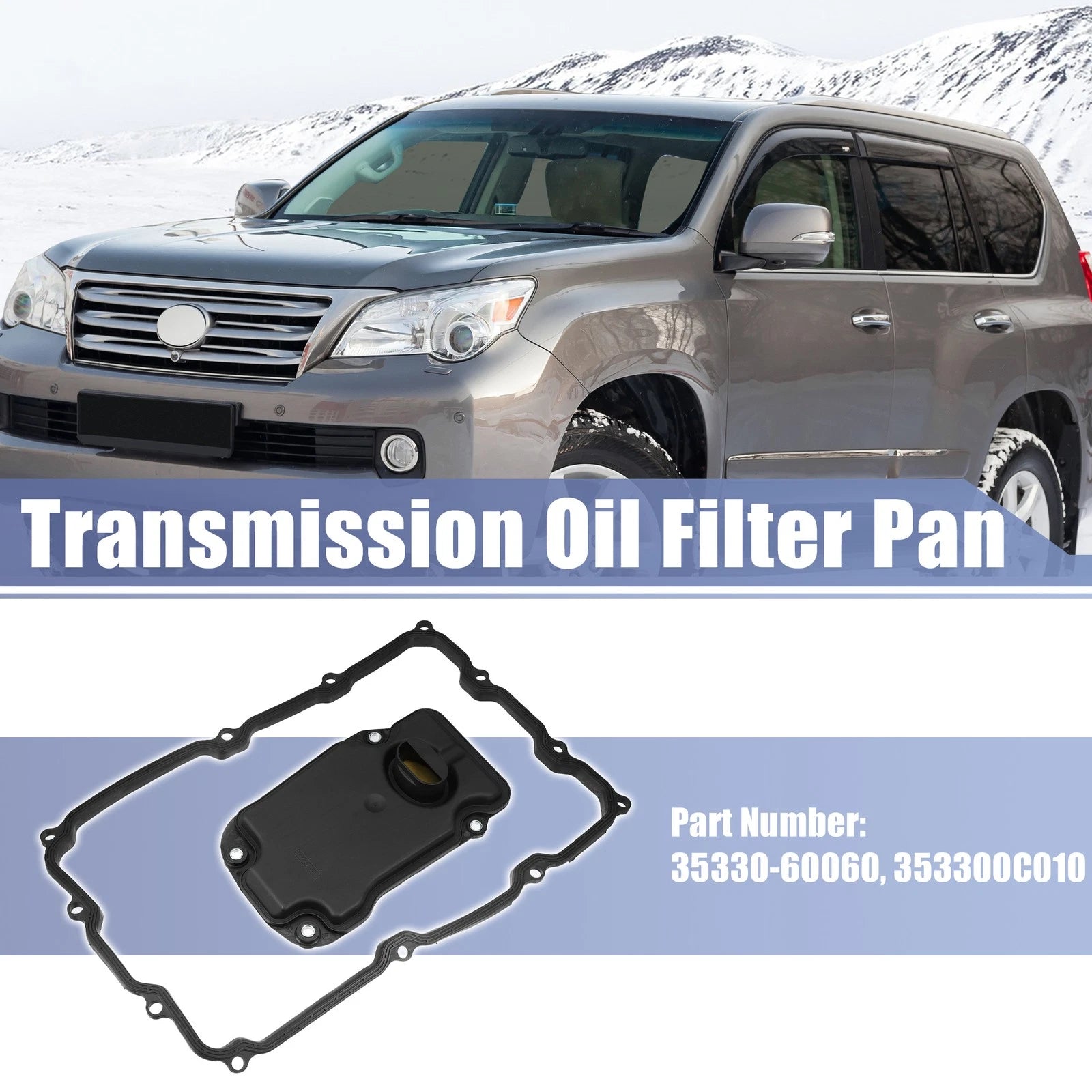 Transmission Filter and Oil Pan Gasket Set for Lexus GX (2010–2023)