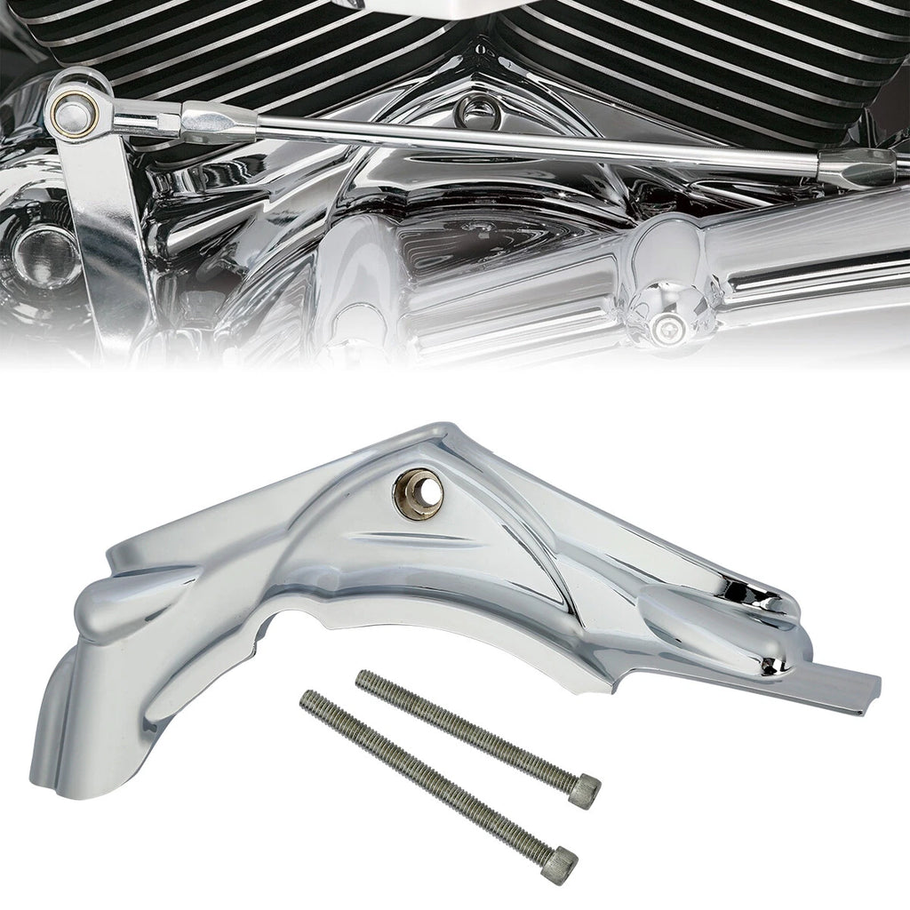 Chrome Cylinder Base Side Cover for Harley Electra Glide 2007–2016