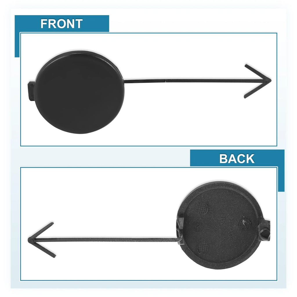 Front Bumper Tow Hook Cover Replacement for Volkswagen Jetta 2012–2014
