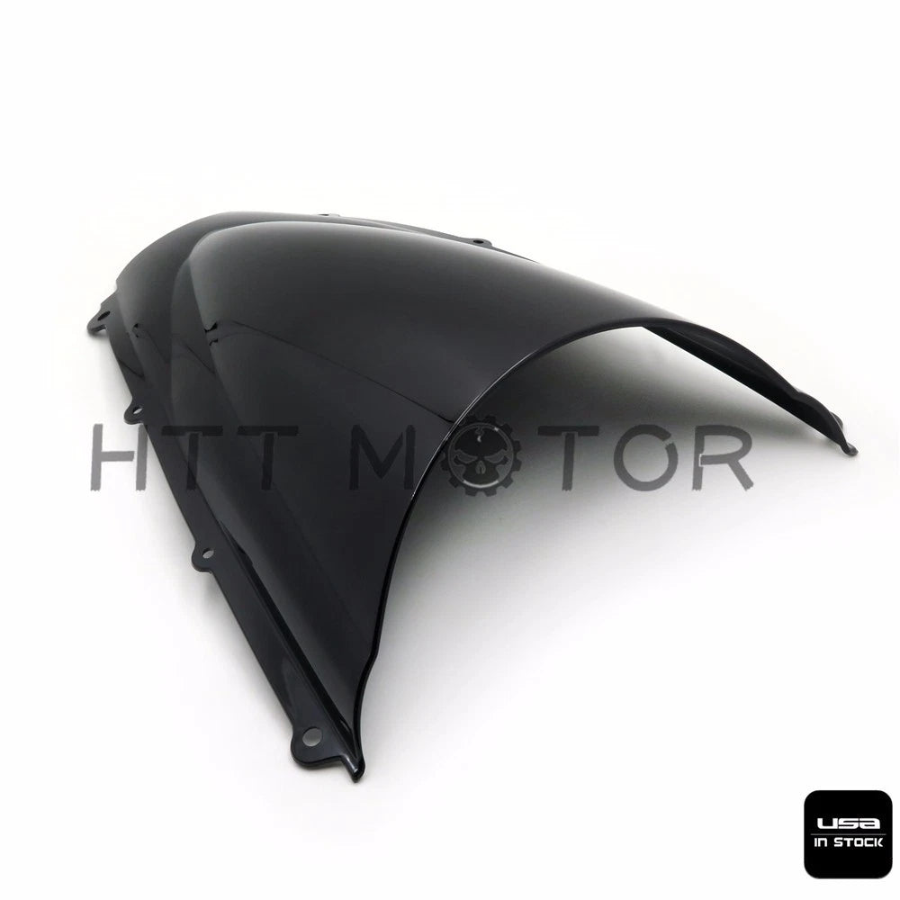 Double Bubble Windshield for Triumph Daytona 675 (2006–2008) Black