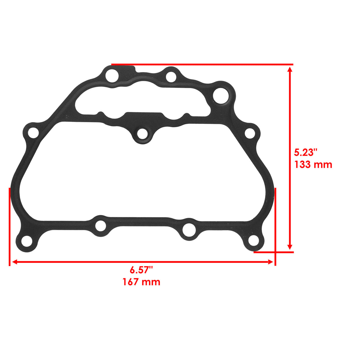 Cylinder Head and Base Gasket Kit Replacement for Honda TRX500TM (2005–2006)