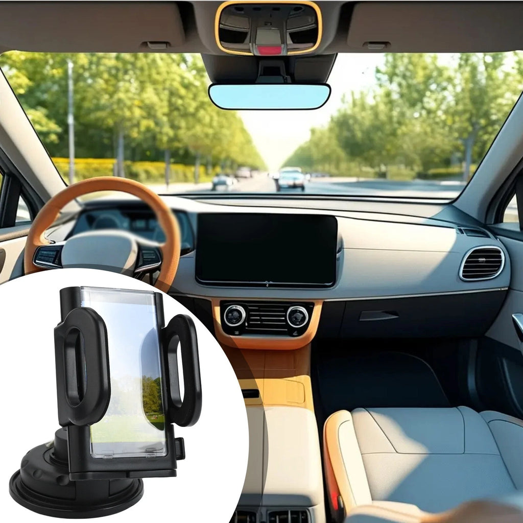 Dashboard Mobile Device Holder for Compact Cars (Universal Fit)