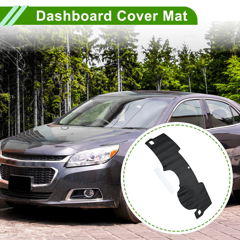 Dashboard Cover Mat for Chevrolet Malibu (2012–2015) Dash Cover Black