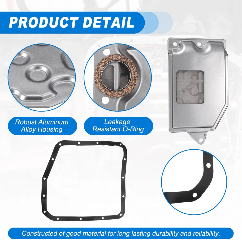 Transmission Filter Oil Pan Gasket Replacement for Toyota A130 A140 (2000–2016)