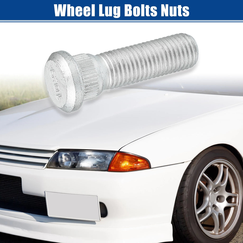 Wheel Lug Nuts and Bolts 10 Pack Replacement for Toyota 4Runner (1986–2015)