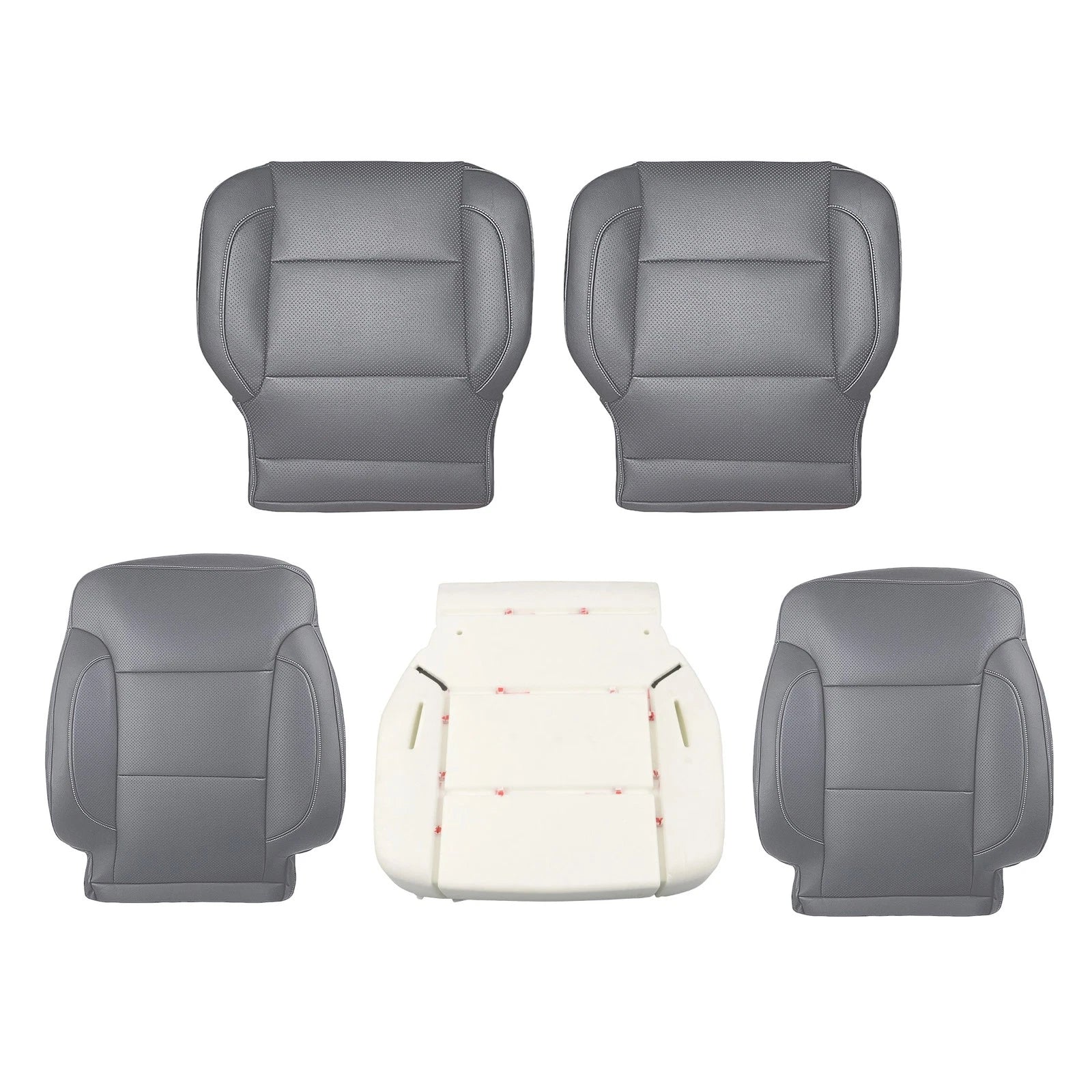 Front Seat Cover & Driver Foam Cushion for Chevy GMC (2014–2019)