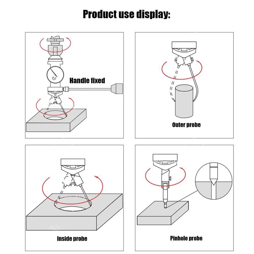 Coaxial Centering Gauge for Milling Machine Spindles