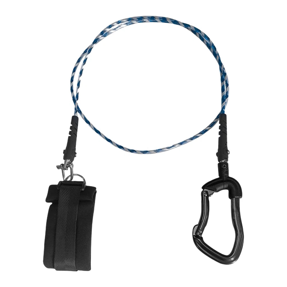 Rotatable Diving Rope 140cm with Safety Buckle for Divers