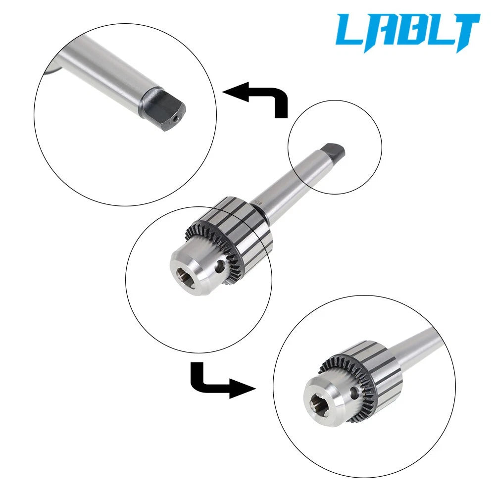 5/8" Heavy Drill Chuck for MT3 Shank (3MT)