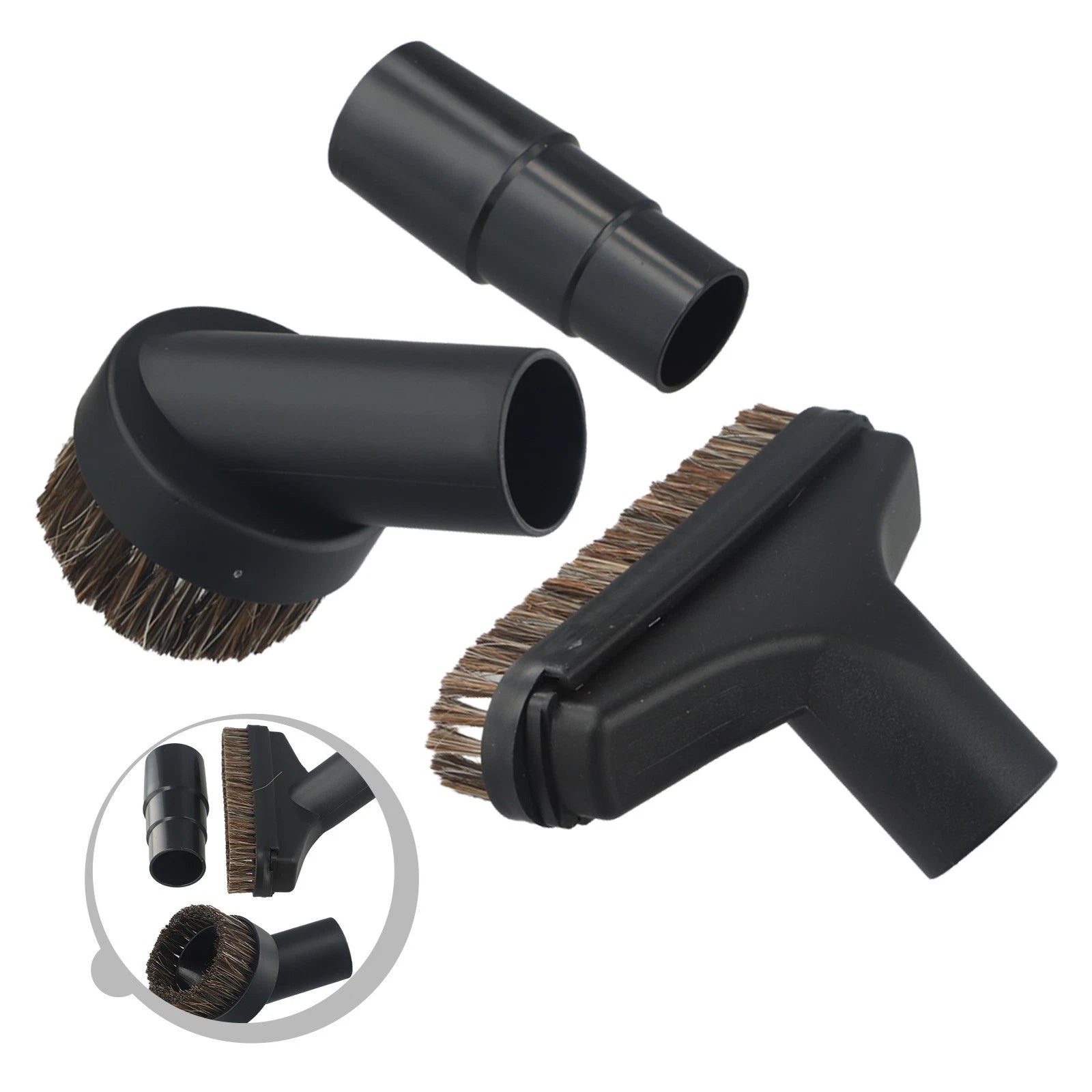Dusting Brush Tool Replacement Set for Vacuum Cleaner (32mm Adapter)