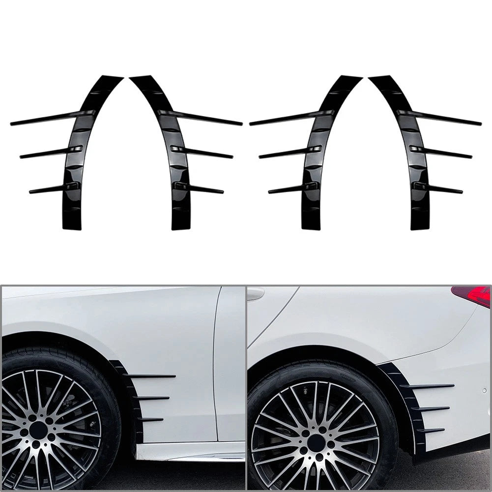 Front Rear Side Wheel Eyebrows Spoiler for Benz C-Class W206 (2022–2024)