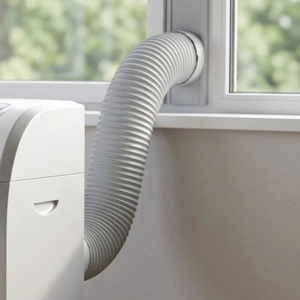 Exhaust Hose Cover for Portable AC Units (Fabric Insulation Sleeve, Gray)