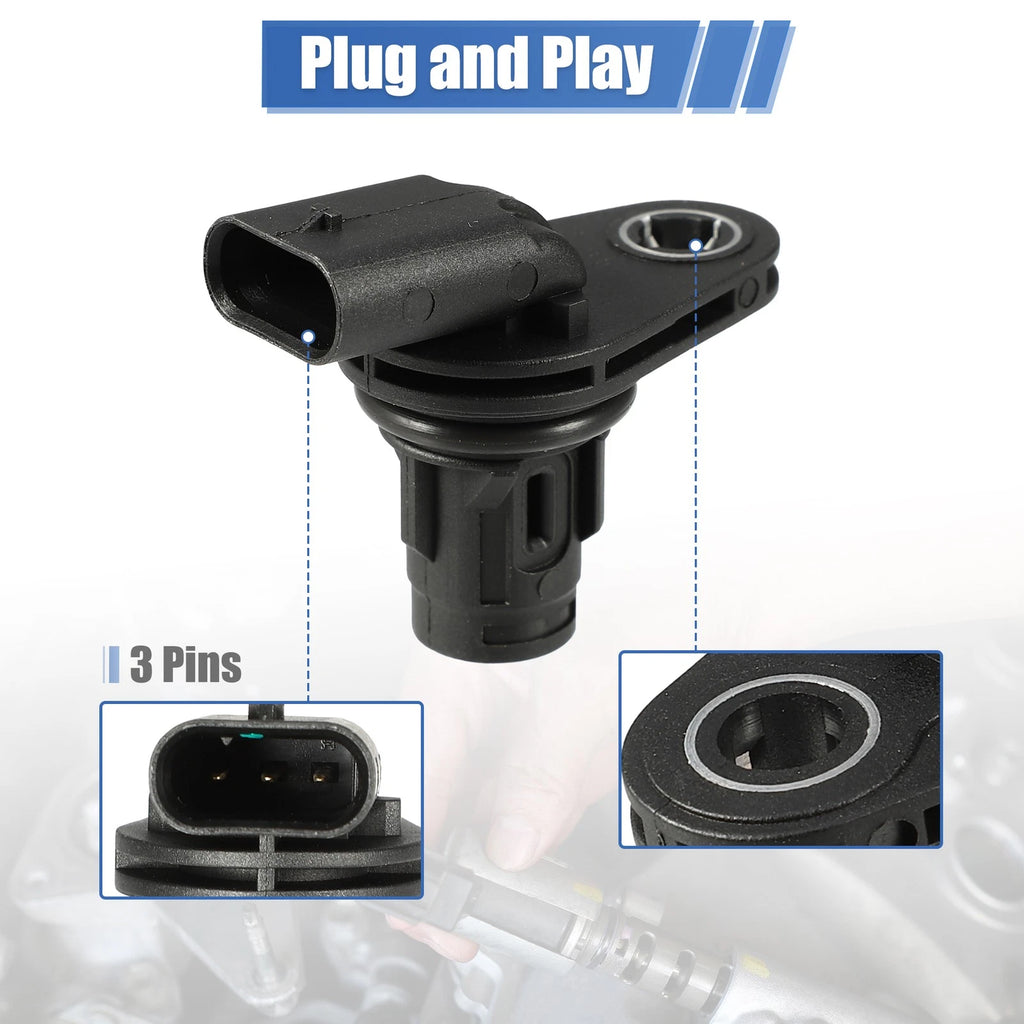 2 Pcs Camshaft Position Sensor Replacement for Mercedes-Benz W166 ML350 (2012–2015)