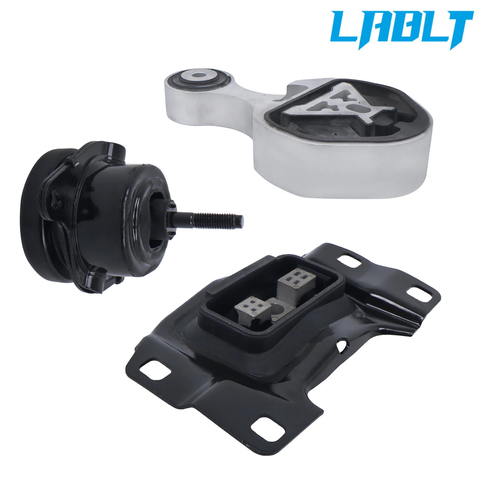 3X Engine Motor & Trans Mount Set for Ford Explorer (2016–2019) 2.3L FWD