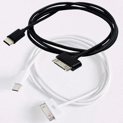 30pin to Type-C USB-C Sync Data Charging Cable for Apple iPhone (3GS-4S)