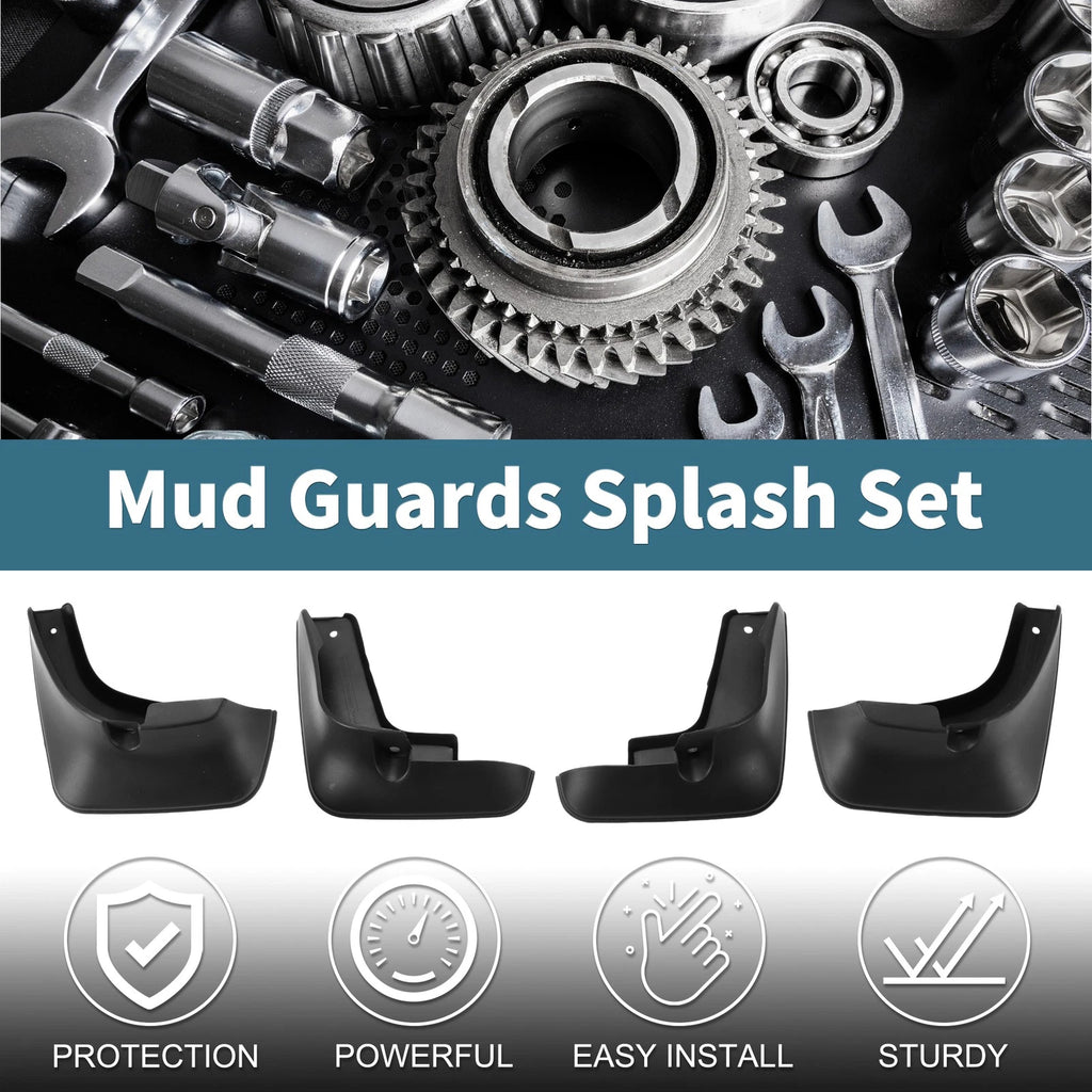 Mud Flaps Splash Guards 1 Set Mud Guards for Toyota Avalon Premio (2001–2006)