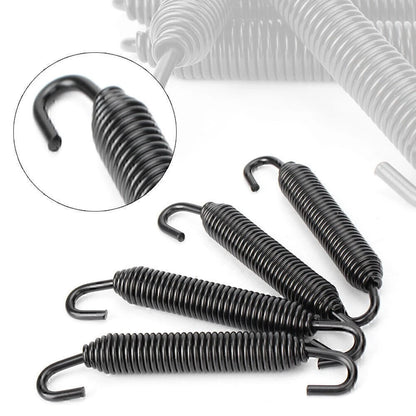 2PCS Black Universal Long Stainless Header Exhaust Springs 83mm