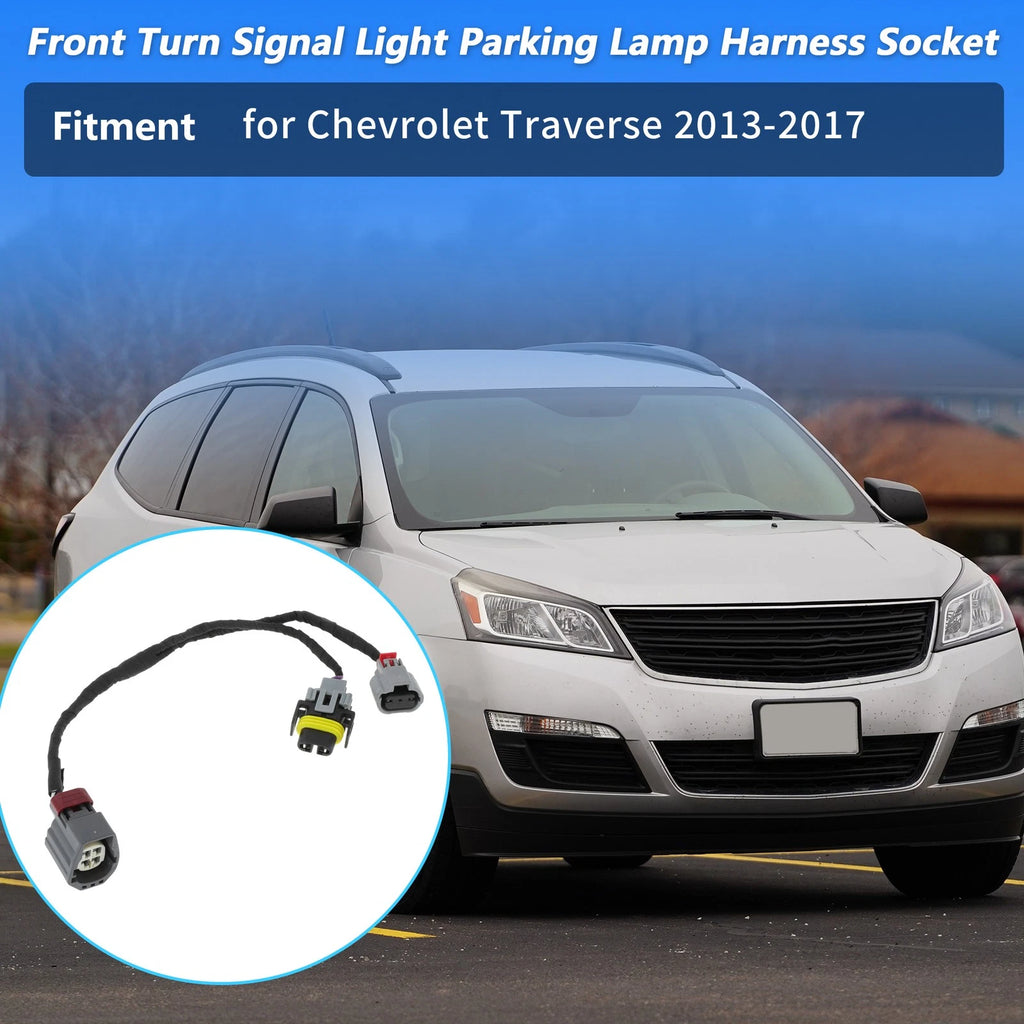 Front Turn Signal Parking Light Socket Wiring for Chevrolet Traverse (2013–2017)