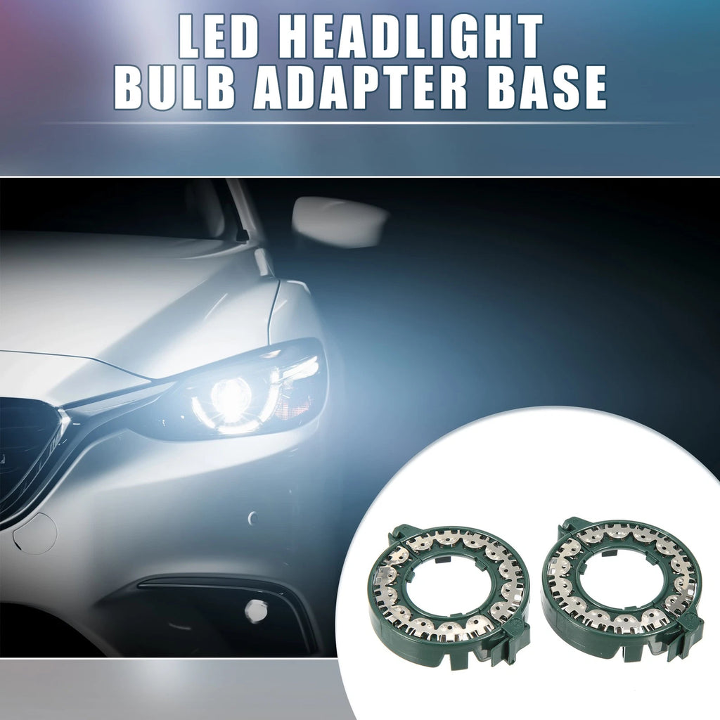 LED Headlight Bulb Holder Adapter Replacement for BMW D1S D3S D2H (Pack of 2)