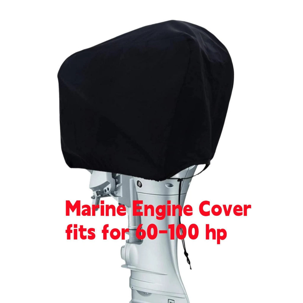Outboard Motor Engine Storage Cover for 60-100HP (Waterproof Canvas)