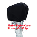 Outboard Motor Engine Storage Cover for 60-100HP (Waterproof Canvas)
