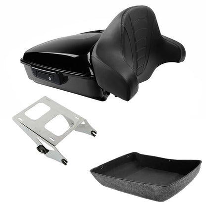 Chopped Trunk Backrest Mounting Rack for Harley Touring (2014–2026)