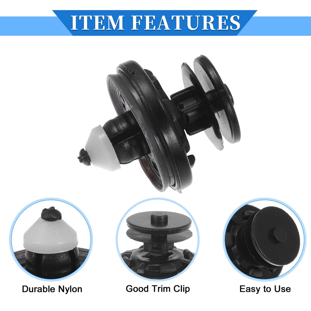 10 Pcs Door Panel Trim Retainer Clips for Audi TT Quattro (2008–2015)