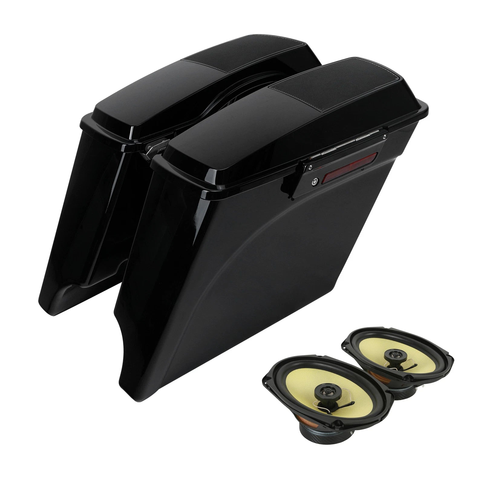 5" Stretched Saddlebag Speakers for Harley Road Glide (1993–2013)