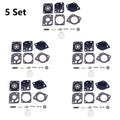 5X Carburetor Gasket Kit for Poulan Ryobi Homelite Zama C1U-W19 RB-117