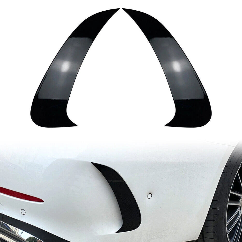 Pair Rear Bumper Splitter Spoiler for Mercedes Benz C-Class W206 (2022–2023)