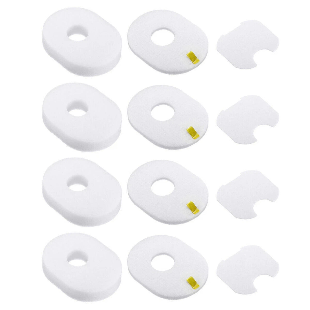 Set of 4 Filter Replacement for Shark Rocket Vacuum CS100 HV300 HV301