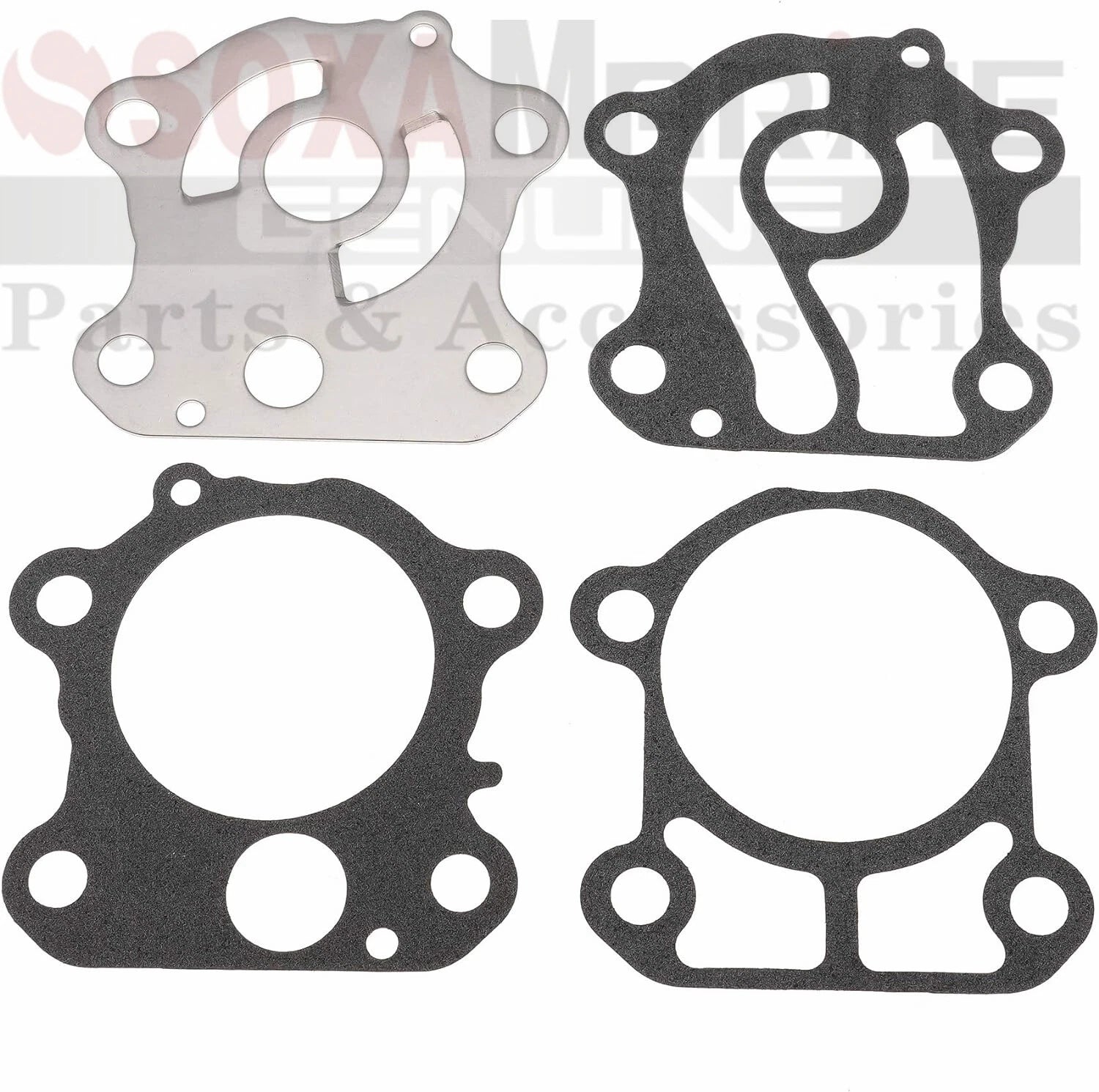 Water Pump Rebuild Kit for Yamaha Marine 50 60 70 HP (18-3466, 6H3-W0078-00)