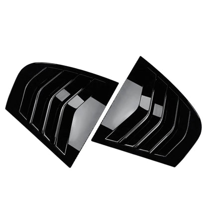 Rear Window Side Vent Shutter Louver Cover Trim for BMW 3 Series E90 (2005–2013)