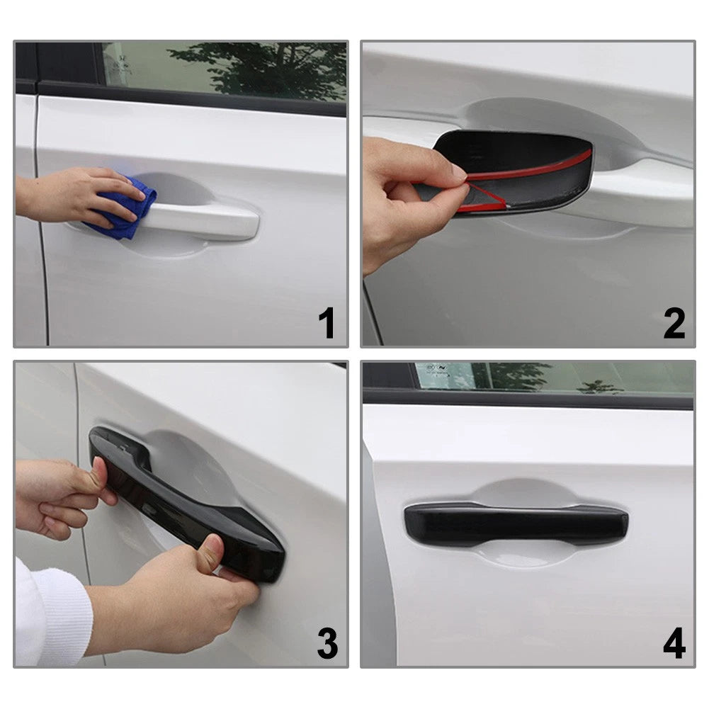Outer Door Handle Cover Trim for Honda Civic (2022–2023) Gloss Black