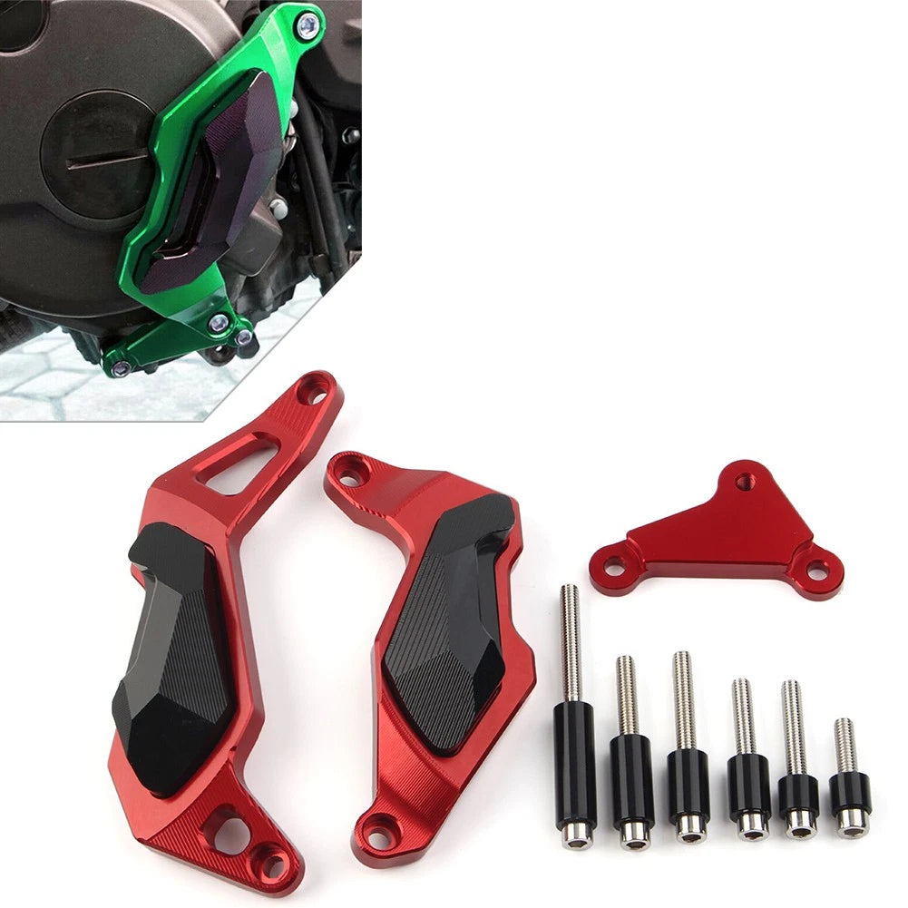 Engine Stator Cover Guard Slider Protector for Kawasaki Ninja 400 (2018–2023)
