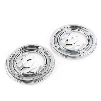 Rear Speaker Accent Trim Cover Chrome for Harley Electra Glide (2014–2023)