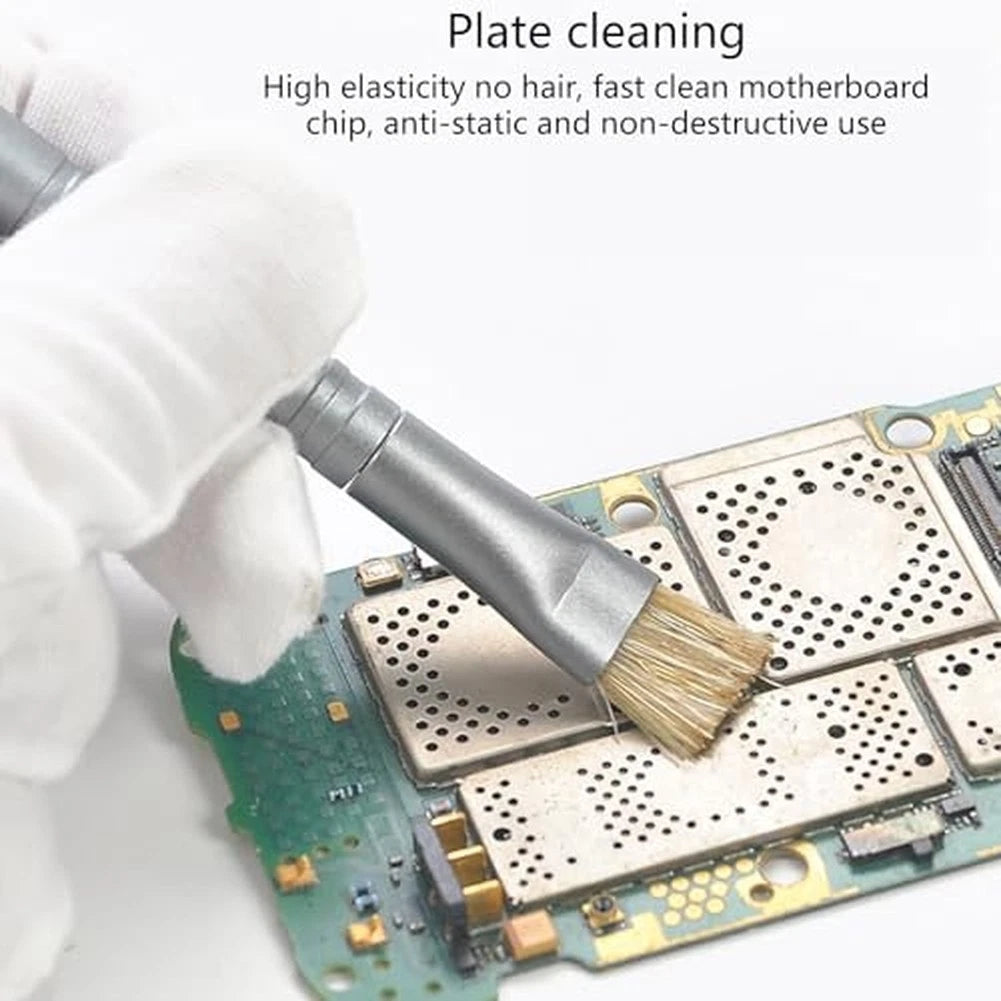 Precision IC Brush for Electronics Safe Cleaning Tool (Chips Components)