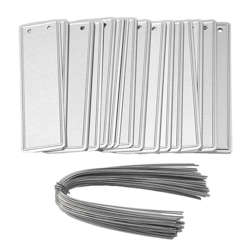 Aluminum Double-Sided Plant Labels for (82250.5MM)