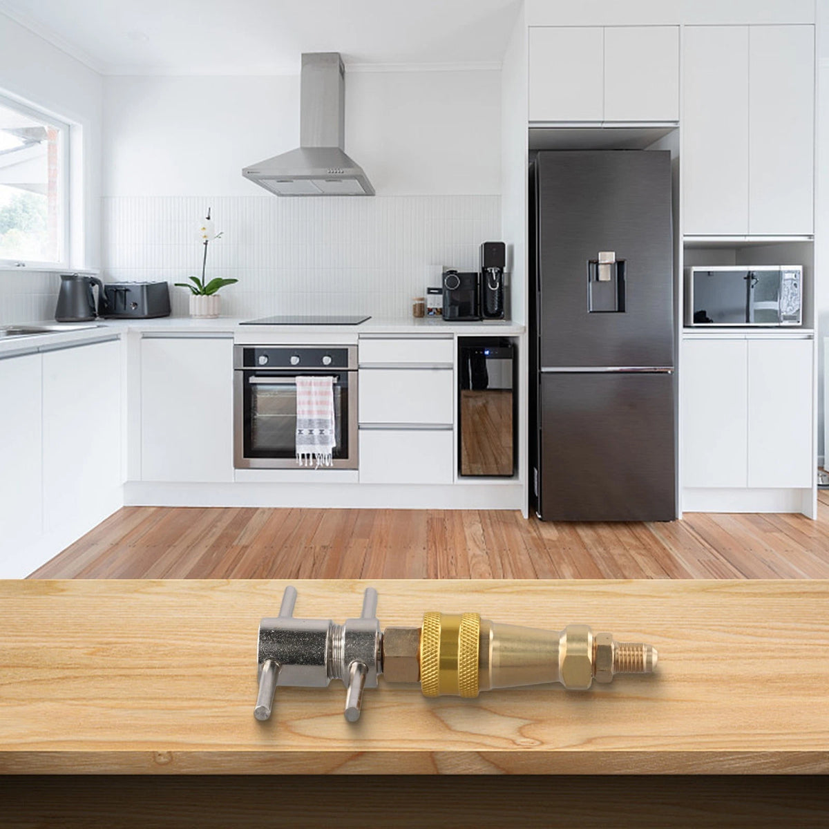 Brass Connection for Pipelines