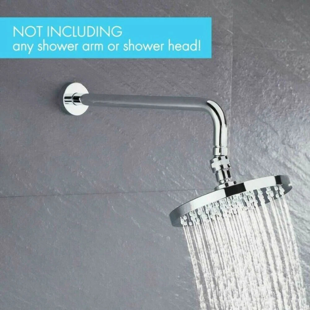 Shower Arm Ball Joint Adapter for Bathroom (Adjustable Chrome)
