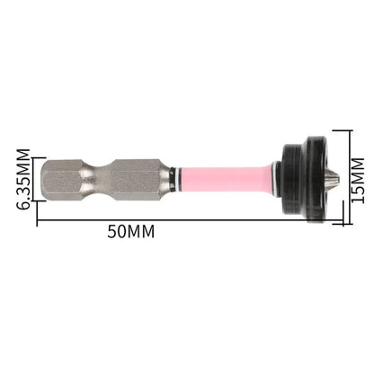 50mm Magnetic Screw Bits for Drywall with Positioning and Depth Control