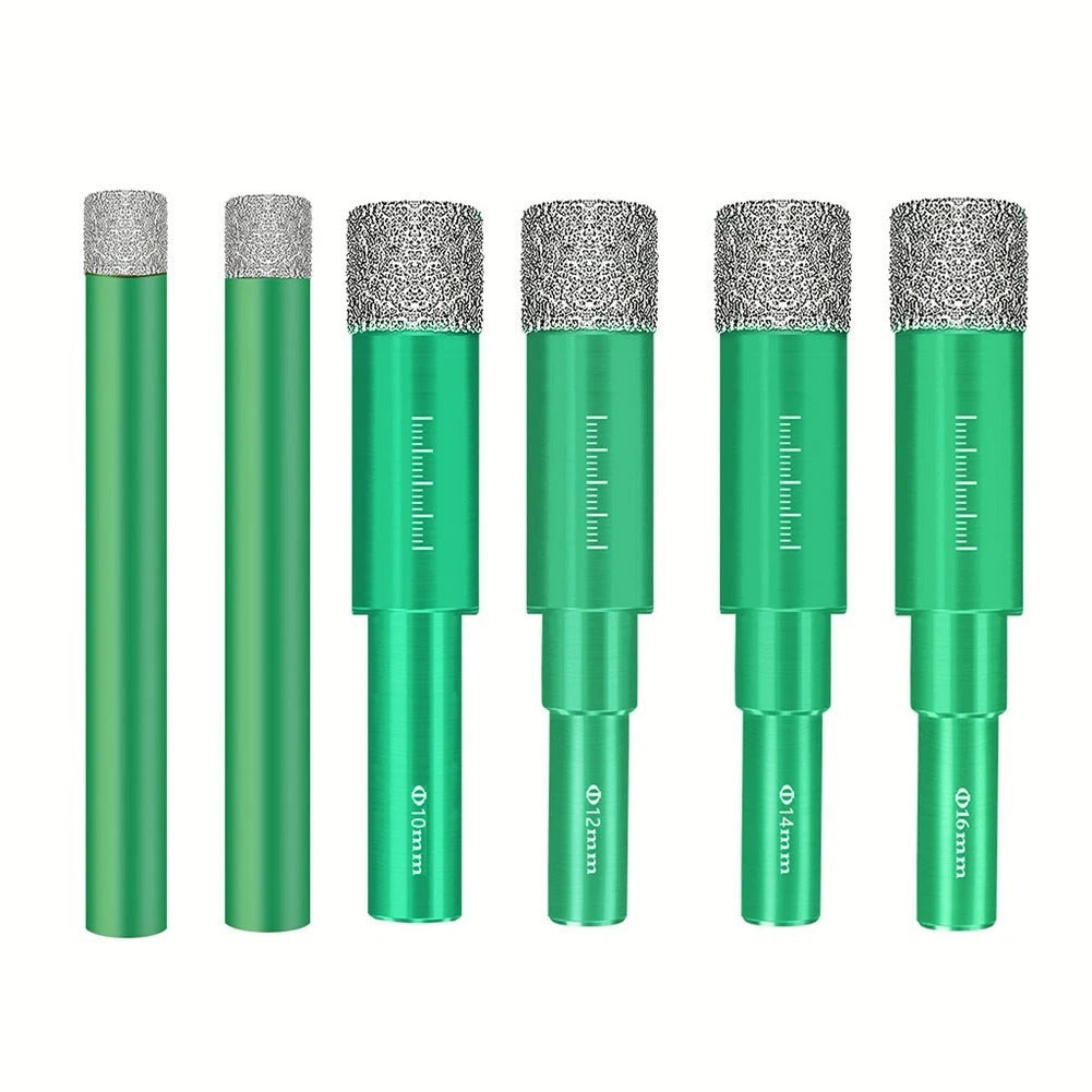 Diamond Drill Bit for Dry Drilling Applications (Efficient Wax Coated)