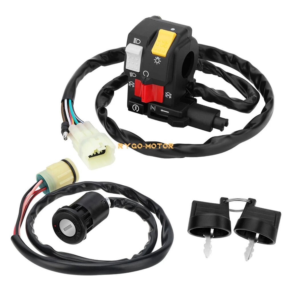 Handlebar & Key Switch Kit for Honda Foreman 450 S TRX450FM (1998–2004)