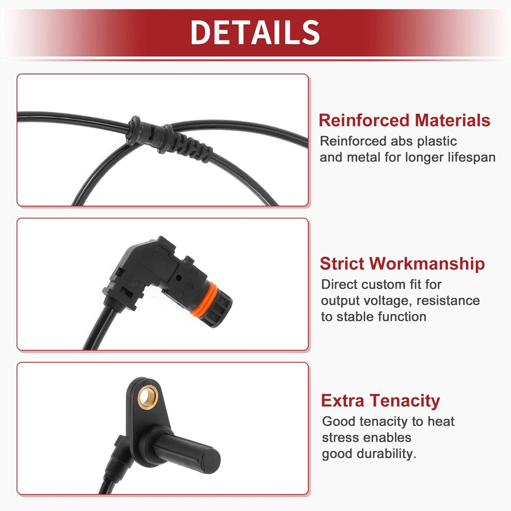 ABS Wheel Speed Sensor Replacement for Mercedes-Benz CLS550 (2016–2018)